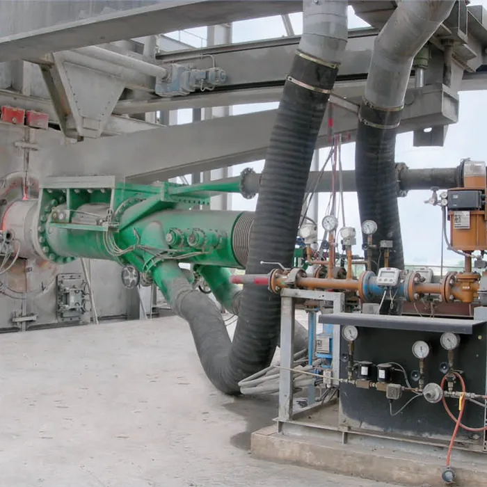 Sản xuất ống cao su xả khí lò đốt