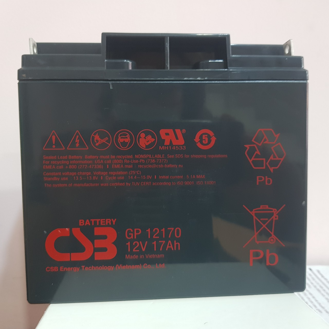 Hi-Tech Pro phân phối ắc quy CSB chất lượng cao Hi-Tech Pro phân phối ắc quy CSB chất lượng cao