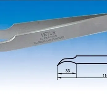 Nhíp chống tĩnh điện bằng thép Vetus ST