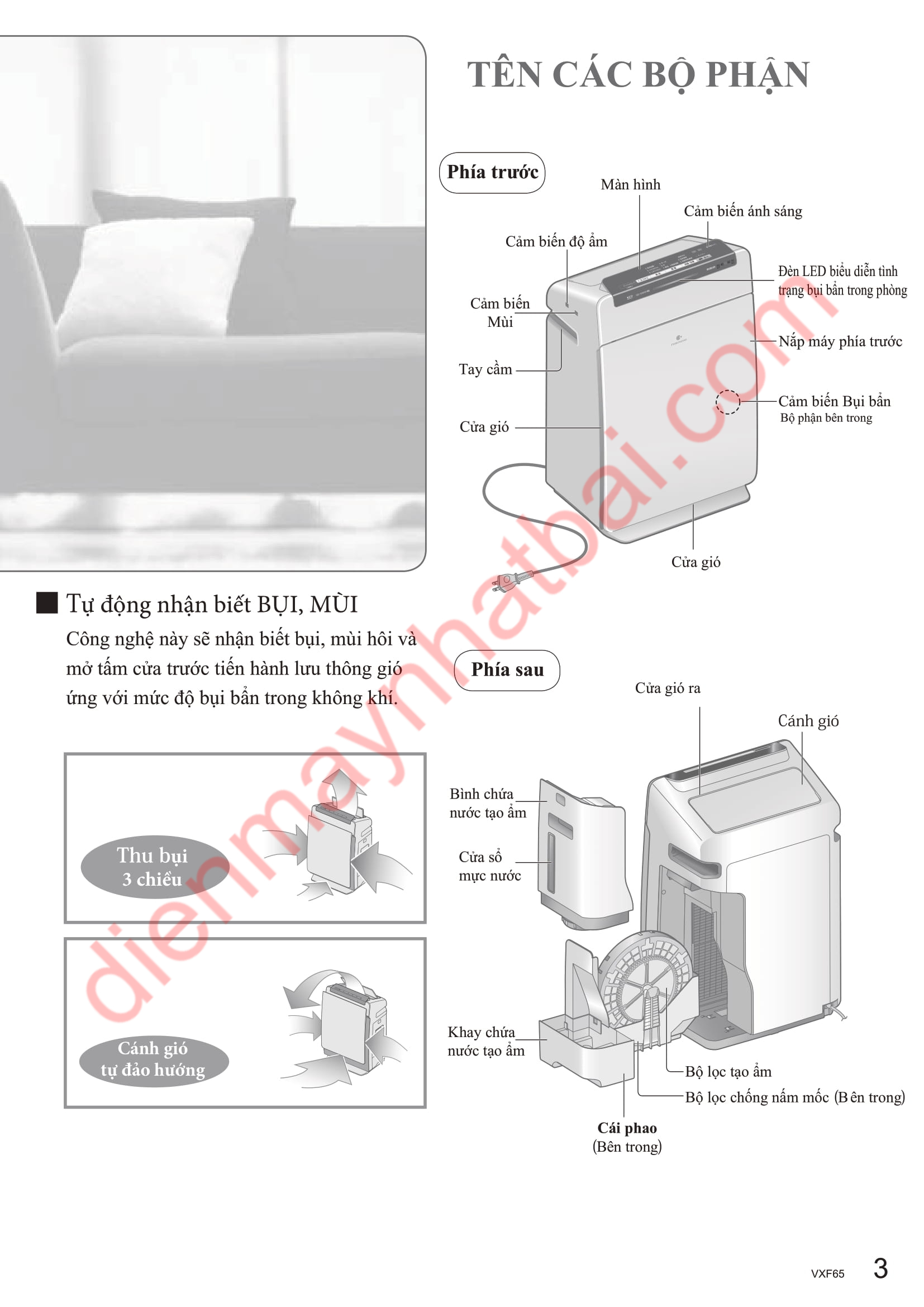 Panasonic F-VXF65 WHITE-