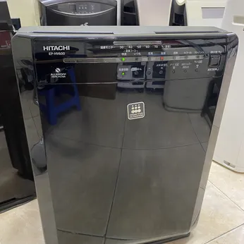 Máy Lọc Không Khí Tạo Ẩm Hitachi EP-HV600 Khử Mùi Diệt Khuẩn Thông Minh Nội Địa Nhật