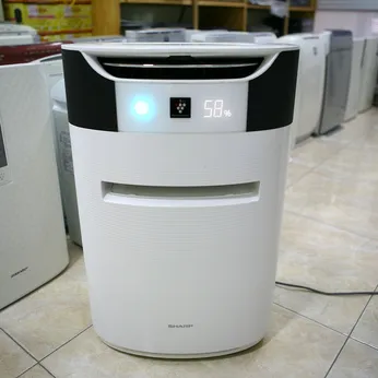 Máy Lọc Không Khí Tạo Ẩm Sharp KI-DX70 Khử Mùi Diệt Khuẩn Thông Minh Nội Địa Nhật