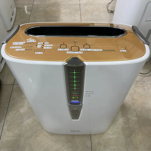 Máy Lọc Không Khí Tạo Ẩm Sharp KC-W80 Khử Mùi Diệt Khuẩn Thông Minh Nội Địa Nhật
