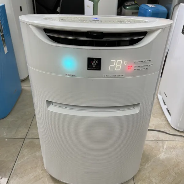 Máy Lọc Không Khí Tạo Ẩm Sharp KI-DX50 Khử Mùi Diệt Khuẩn Thông Minh Nội Địa Nhật