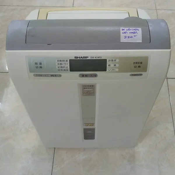 Máy hút ẩm, sấy quần áo Sharp DW-K14FX nội địa Nhật
