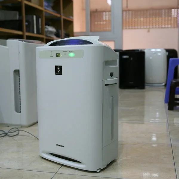 Máy Lọc Không Khí Tạo Ẩm Sharp KC-B50 Khử Mùi Diệt Khuẩn Thông Minh Nội Địa Nhật
