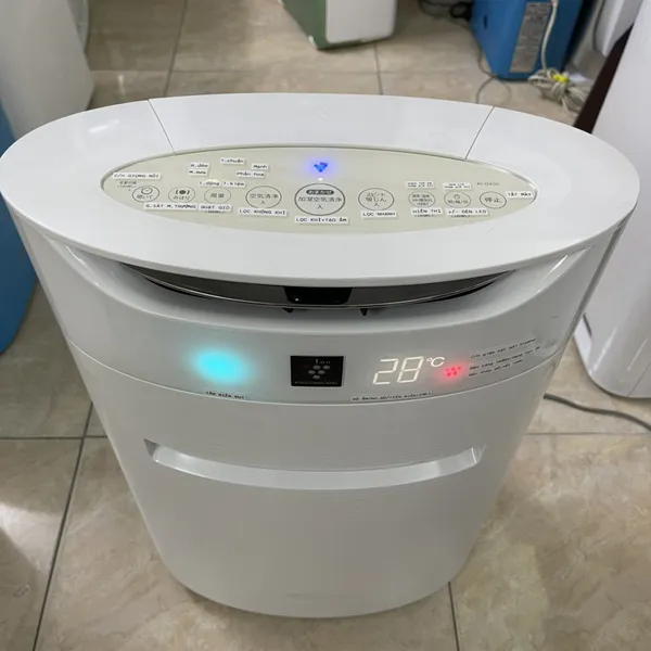 Máy Lọc Không Khí Tạo Ẩm Sharp KI-DX50 Khử Mùi Diệt Khuẩn Thông Minh Nội Địa Nhật