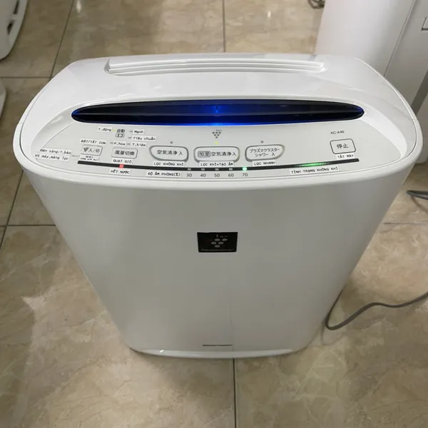 Máy Lọc Không Khí Tạo Ẩm Sharp KC-A40 Khử Mùi Diệt Khuẩn Thông Minh Nội Địa Nhật