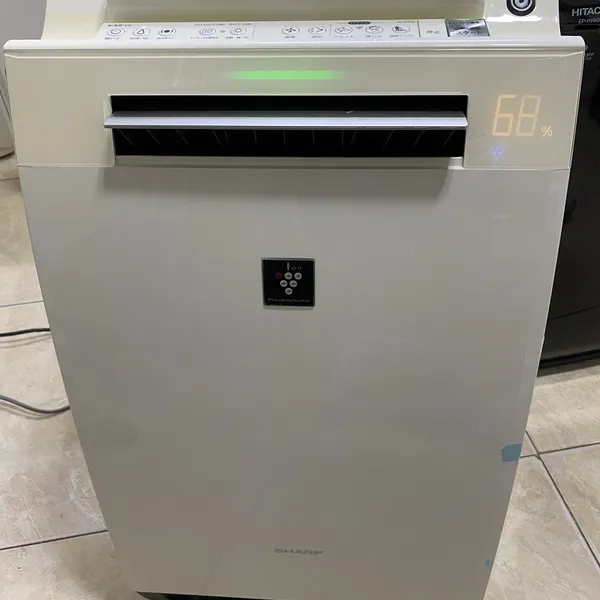 Máy Lọc Không Khí Tạo Ẩm Sharp KI-FX55 Khử Mùi Diệt Khuẩn Thông Minh Nội Địa Nhật