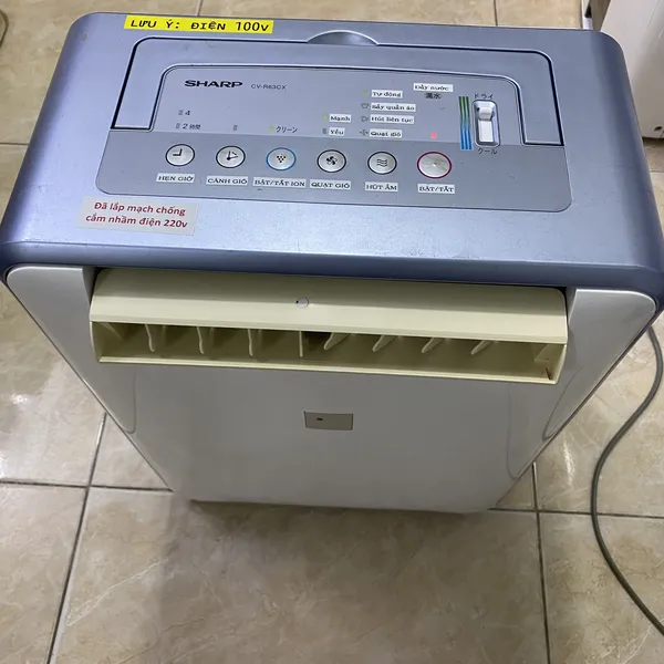 Máy hút ẩm, sấy quần áo Sharp CV-R63CX nội địa Nhật