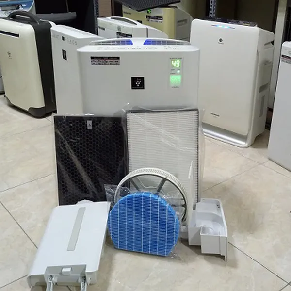 Máy Lọc Không Khí Tạo Ẩm Sharp KC-650Y3 Khử Mùi Diệt Khuẩn Thông Minh Nội Địa Nhật