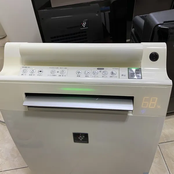 Máy Lọc Không Khí Tạo Ẩm Sharp KI-FX55 Khử Mùi Diệt Khuẩn Thông Minh Nội Địa Nhật