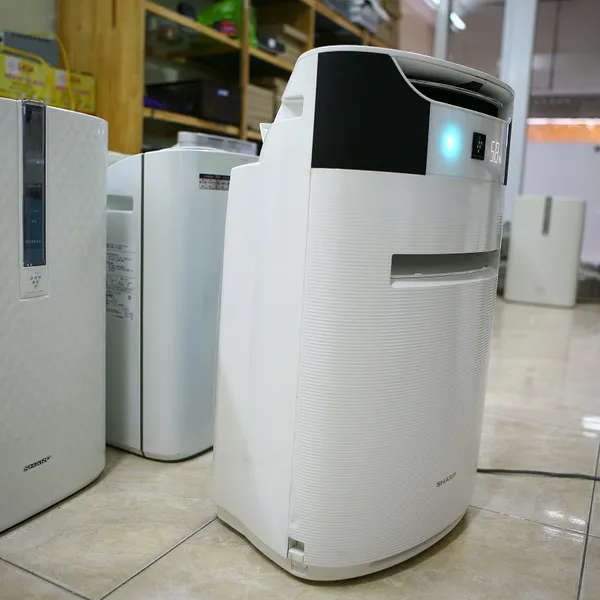 Máy Lọc Không Khí Tạo Ẩm Sharp KI-DX70 Khử Mùi Diệt Khuẩn Thông Minh Nội Địa Nhật