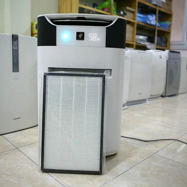 Máy Lọc Không Khí Tạo Ẩm Sharp KI-DX70 Khử Mùi Diệt Khuẩn Thông Minh Nội Địa Nhật