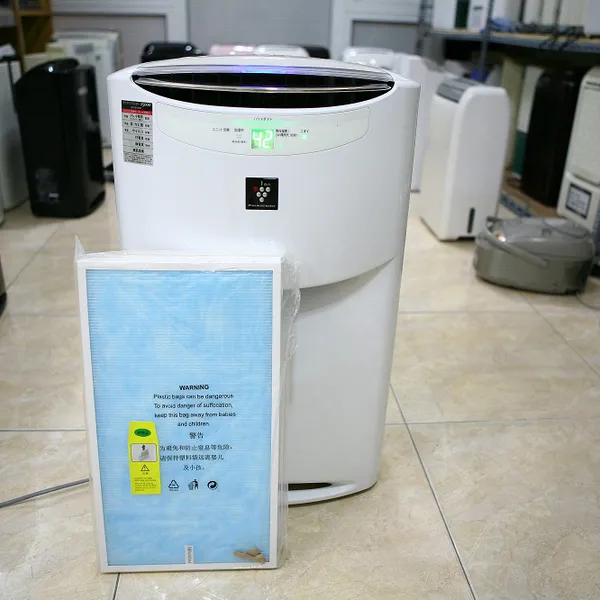 Máy Lọc Không Khí Tạo Ẩm Sharp KI-EX80 Khử Mùi Diệt Khuẩn Thông Minh Nội Địa Nhật