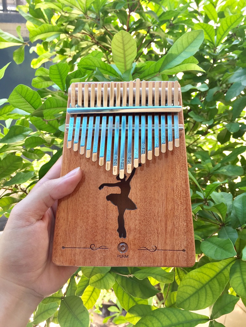 Đàn Kalimba 17 Phím Gỗ Mun Ebony Âm Đáy Vũ Công Purm KaLinh Đàn Kalimba 17 Phím Gỗ Mun Ebony Âm Đáy Vũ Công Purm KaLinh