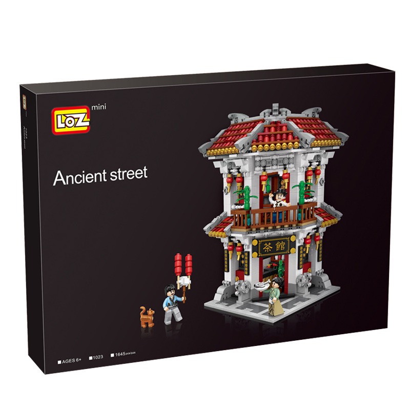 Combo 3 Nhà Phố Cổ Ngói Đỏ Nhựa ABS Xếp Hình KaLoz Combo 3 Nhà Phố Cổ Ngói Đỏ Nhựa ABS Xếp Hình KaLoz