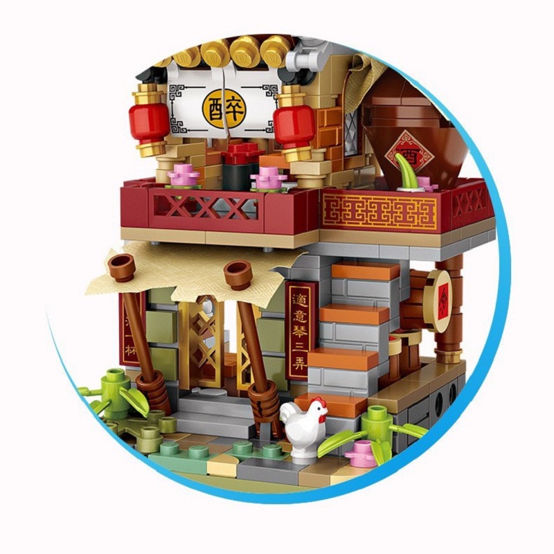 Combo 4 Tiệm Nghề Nhựa ABS Xếp Hình KaLoz Combo 4 Tiệm Nghề Nhựa ABS Xếp Hình KaLoz