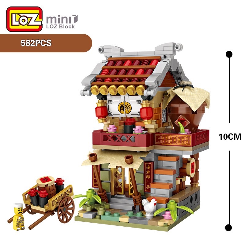 Combo 4 Tiệm Nghề Nhựa ABS Xếp Hình KaLoz Combo 4 Tiệm Nghề Nhựa ABS Xếp Hình KaLoz