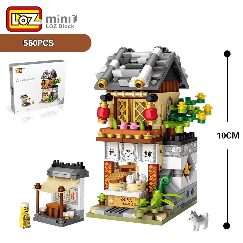 Combo 4 Tiệm Nghề Nhựa ABS Xếp Hình KaLoz Combo 4 Tiệm Nghề Nhựa ABS Xếp Hình KaLoz