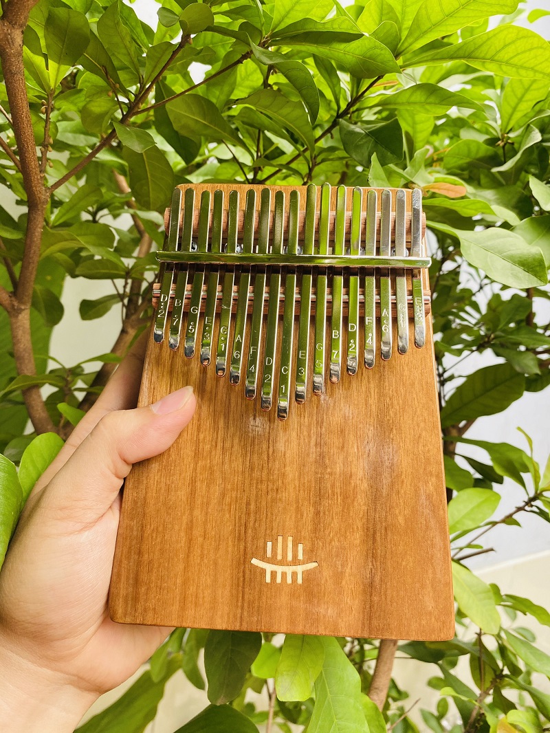 đàn kalimba 17 phím âm đáy gỗ Walnut kalinh đàn kalimba 17 phím âm đáy gỗ Walnut kalinh