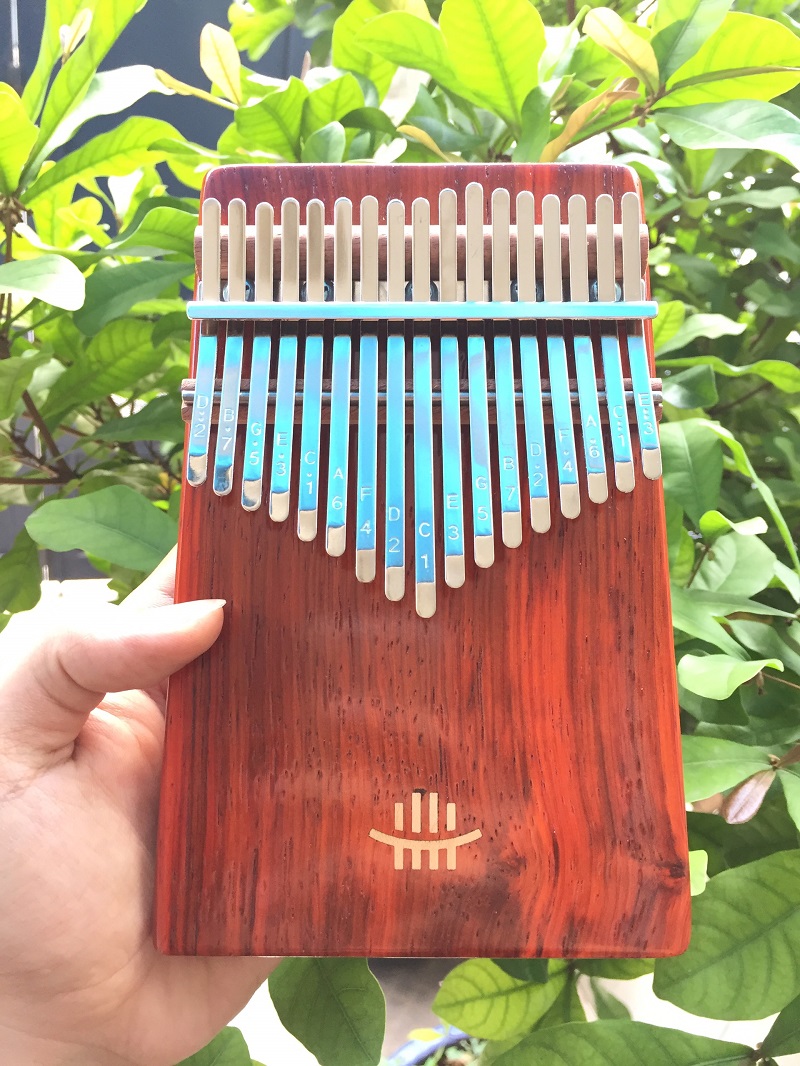 Đàn Kalimba 17 Phím Gỗ Nguyên Khối Hoa Lê Đỏ KaLinh Đàn Kalimba 17 Phím Gỗ Nguyên Khối Hoa Lê Đỏ KaLinh