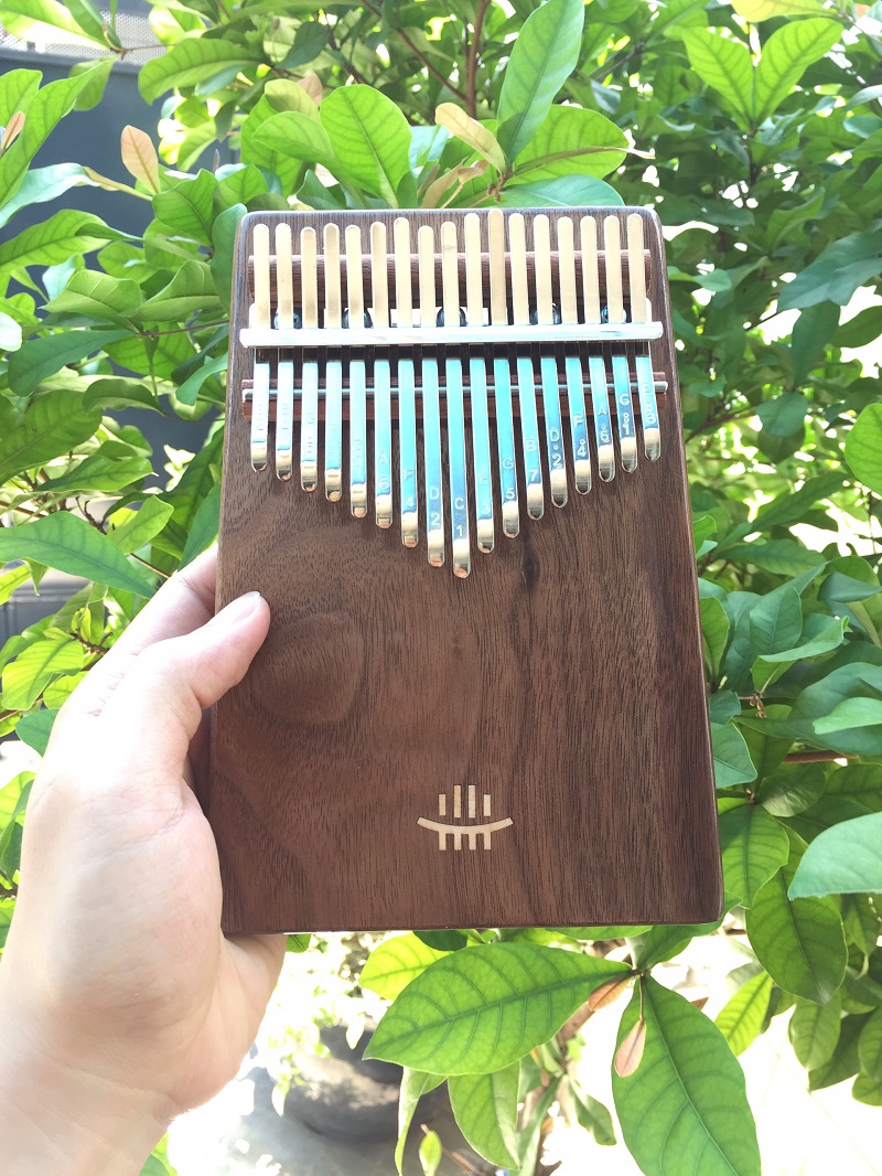 Đàn Kalimba 17 Phím Gỗ Nguyên Khối Walnut KaLinh Đàn Kalimba 17 Phím Gỗ Nguyên Khối Walnut KaLinh