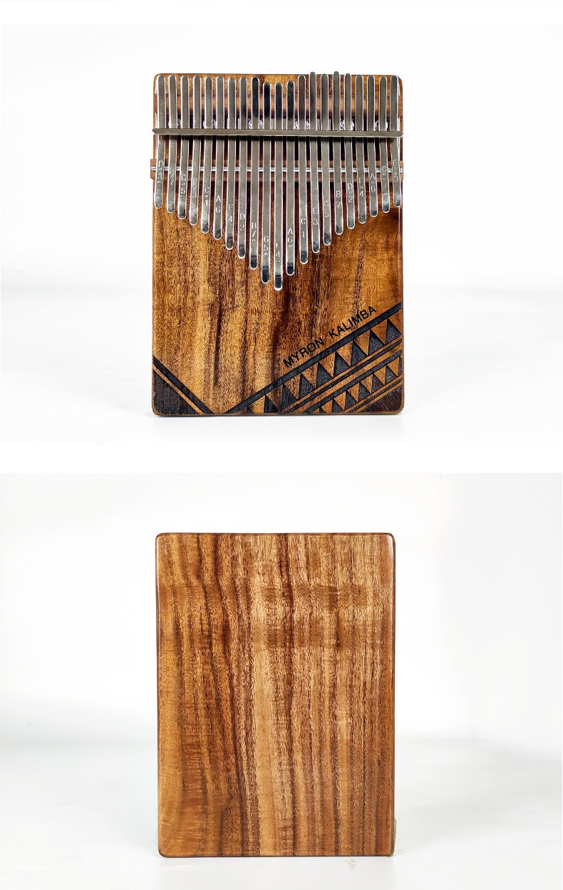 Đàn Kalimba 17 Phím Gỗ Phong - Hoa Lê Nguyên Khối Gấu Myron Đàn Kalimba 17 Phím Gỗ Phong - Hoa Lê Nguyên Khối Gấu Myron