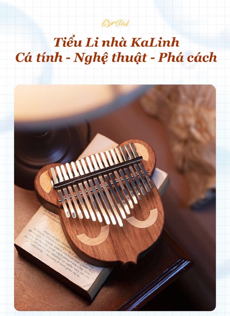 Đàn Kalimba 17 Phím Gỗ Sồi Nguyên Khối Tiểu Linh Byla KaLinh Đàn Kalimba 17 Phím Gỗ Sồi Nguyên Khối Tiểu Linh Byla KaLinh