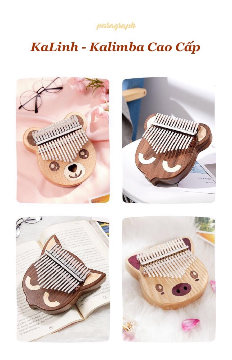Đàn Kalimba 17 Phím Gỗ Sồi Nguyên Khối Tiểu Linh Byla KaLinh Đàn Kalimba 17 Phím Gỗ Sồi Nguyên Khối Tiểu Linh Byla KaLinh