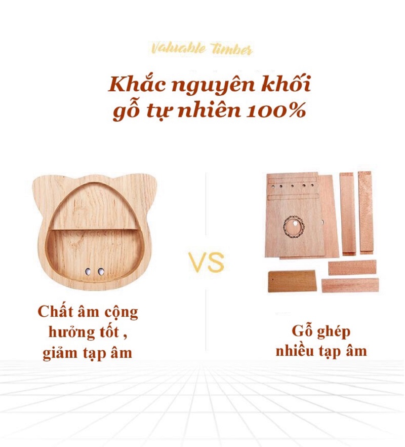 Đàn Kalimba 17 Phím Gỗ Sồi Nguyên Khối Tiểu Linh Byla KaLinh Đàn Kalimba 17 Phím Gỗ Sồi Nguyên Khối Tiểu Linh Byla KaLinh