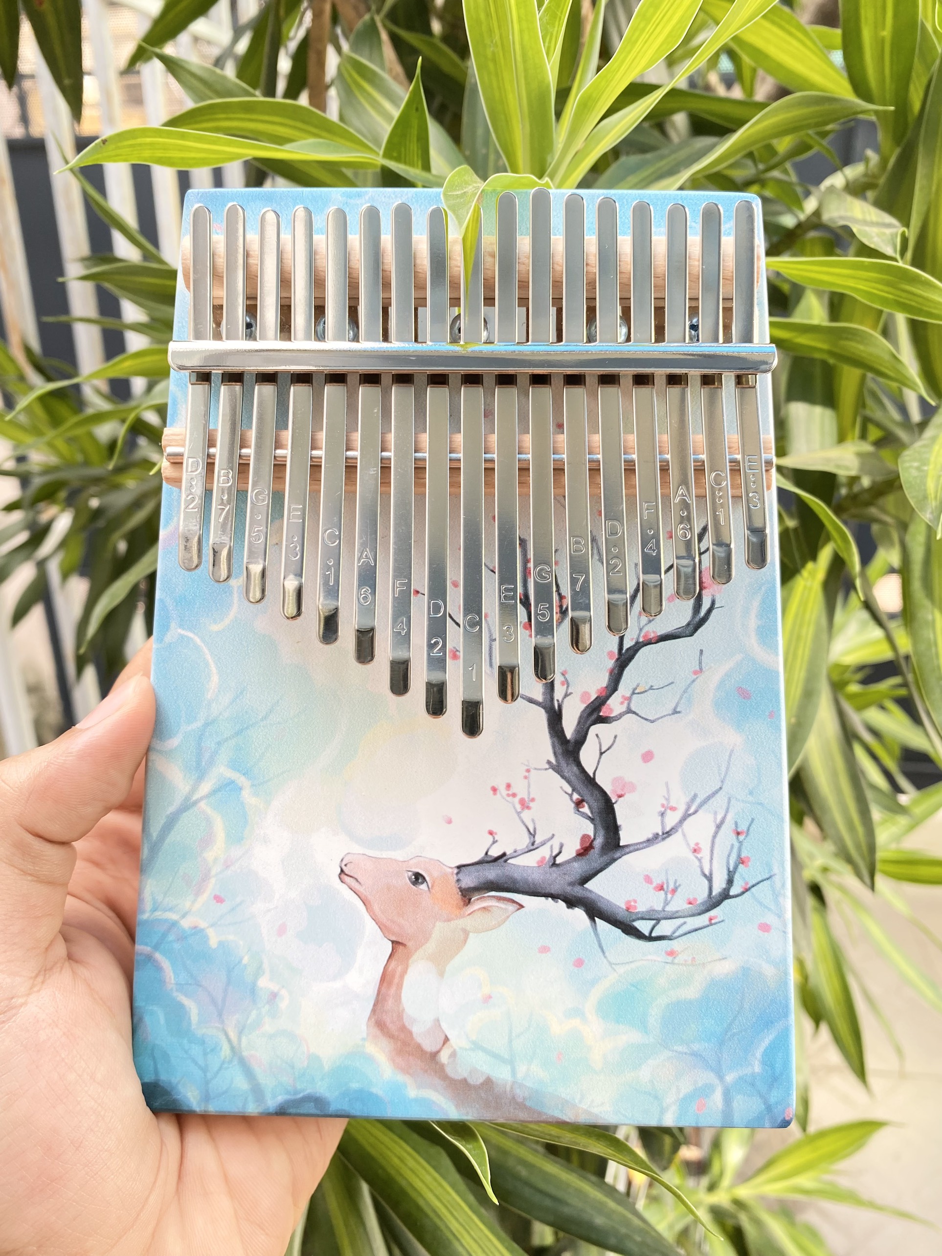Đàn Kalimba 17 Phím Nguyên Khối Art KaLinh Hươu Đàn Kalimba 17 Phím Nguyên Khối Art KaLinh Hươu