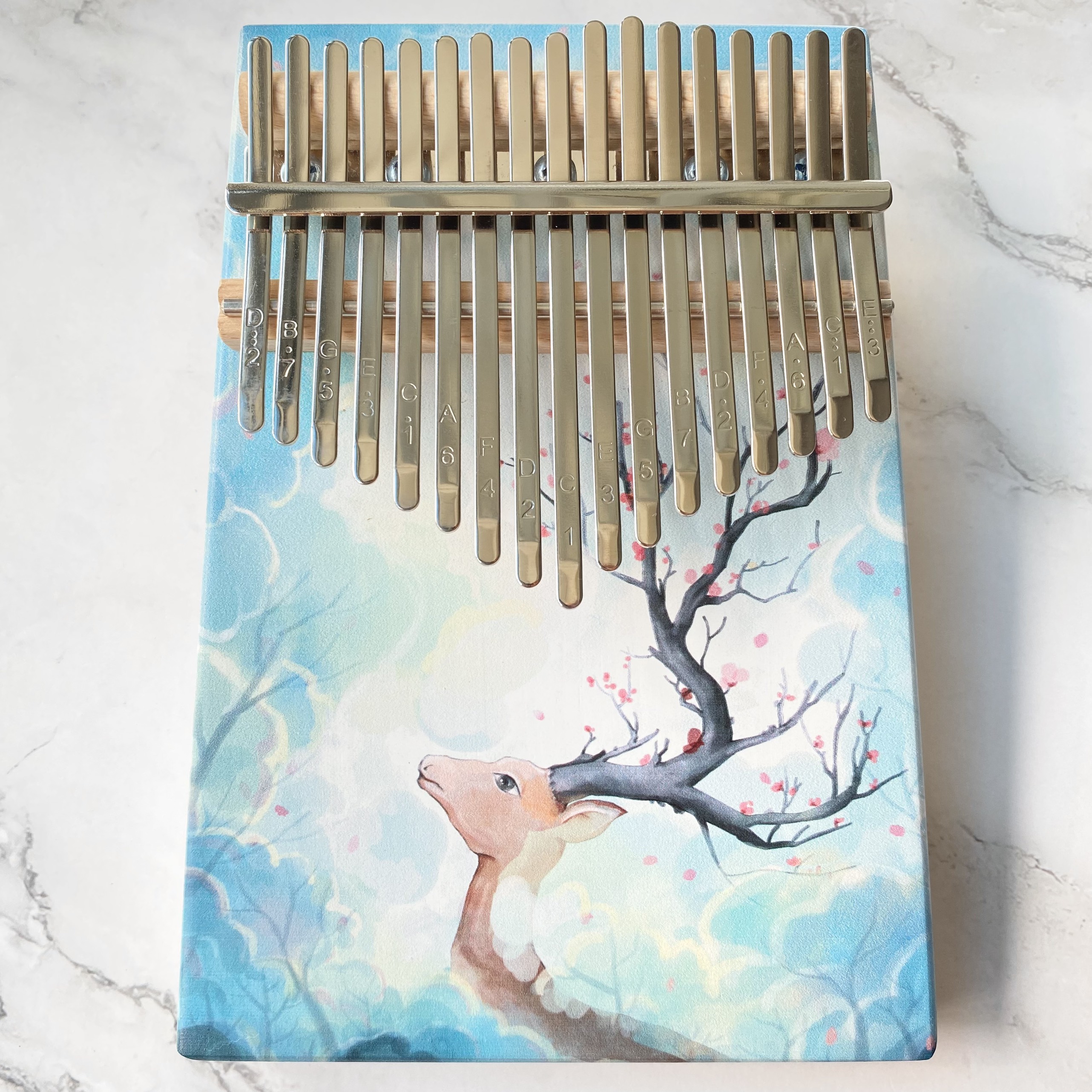 Đàn Kalimba 17 Phím Nguyên Khối Art KaLinh Hươu Đàn Kalimba 17 Phím Nguyên Khối Art KaLinh Hươu