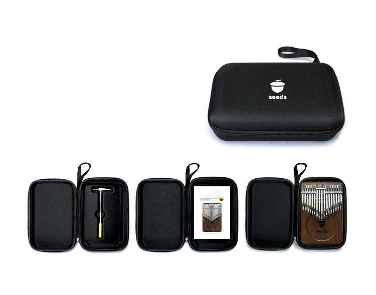 Đàn Kalimba Gỗ Nguyên Khối 2 Tầng Walnut Seeds Đàn Kalimba Gỗ Nguyên Khối 2 Tầng Walnut Seeds