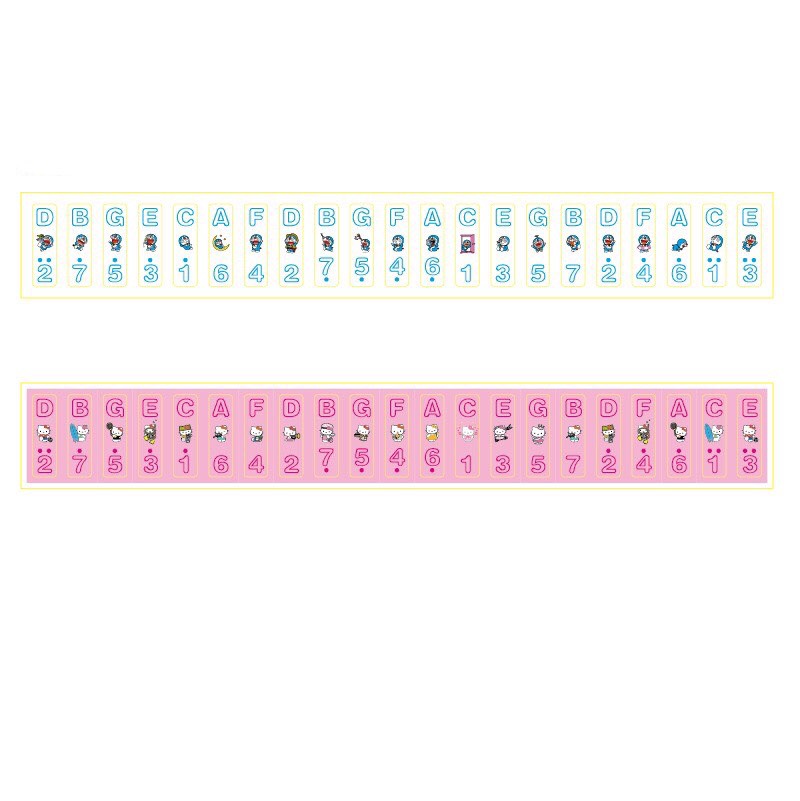 Dán phím Kalimba 21 phím Dán phím Kalimba 21 phím