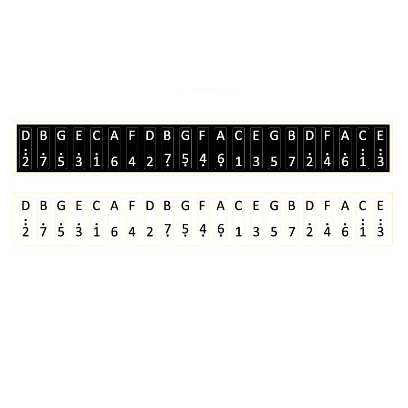 Dán phím Kalimba 21 phím Dán phím Kalimba 21 phím