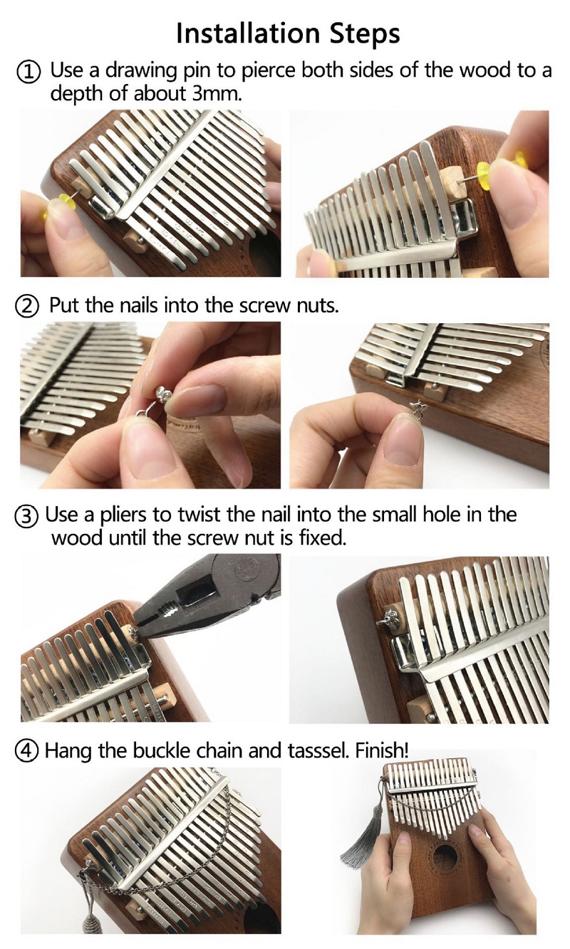 Dây luyến âm kalimba Dây luyến âm kalimba