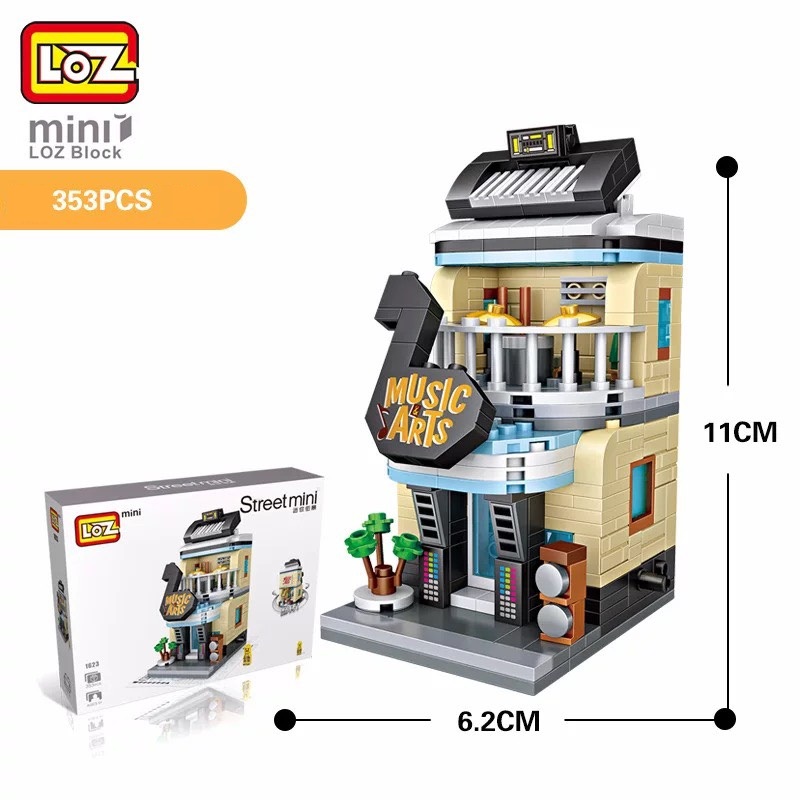 Combo 24 Nhà Phố Nhựa ABS Xếp Hình KaLoz Combo 24 Nhà Phố Nhựa ABS Xếp Hình KaLoz