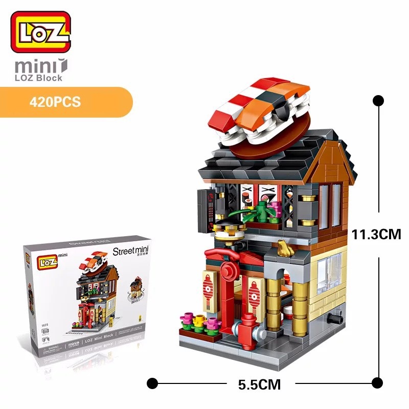 Combo 24 Nhà Phố Nhựa ABS Xếp Hình KaLoz Combo 24 Nhà Phố Nhựa ABS Xếp Hình KaLoz