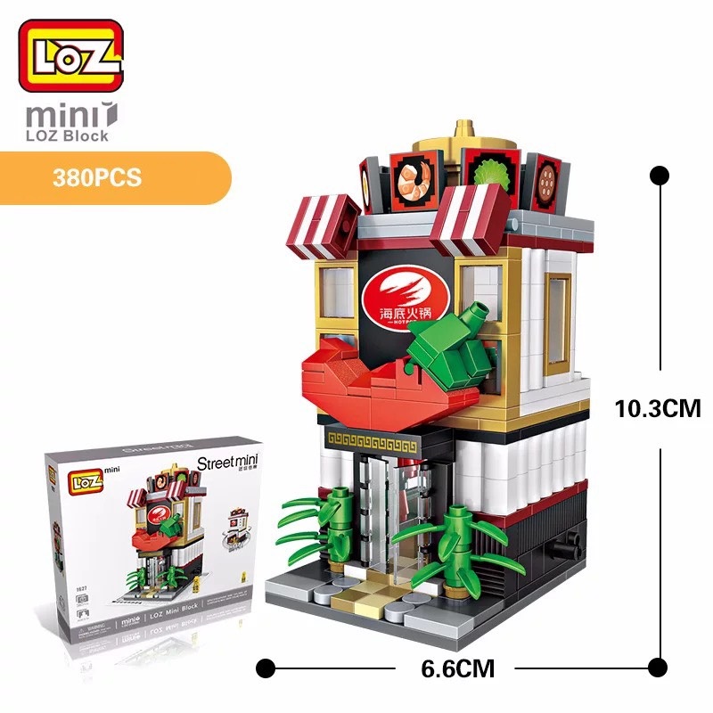 Combo 24 Nhà Phố Nhựa ABS Xếp Hình KaLoz Combo 24 Nhà Phố Nhựa ABS Xếp Hình KaLoz