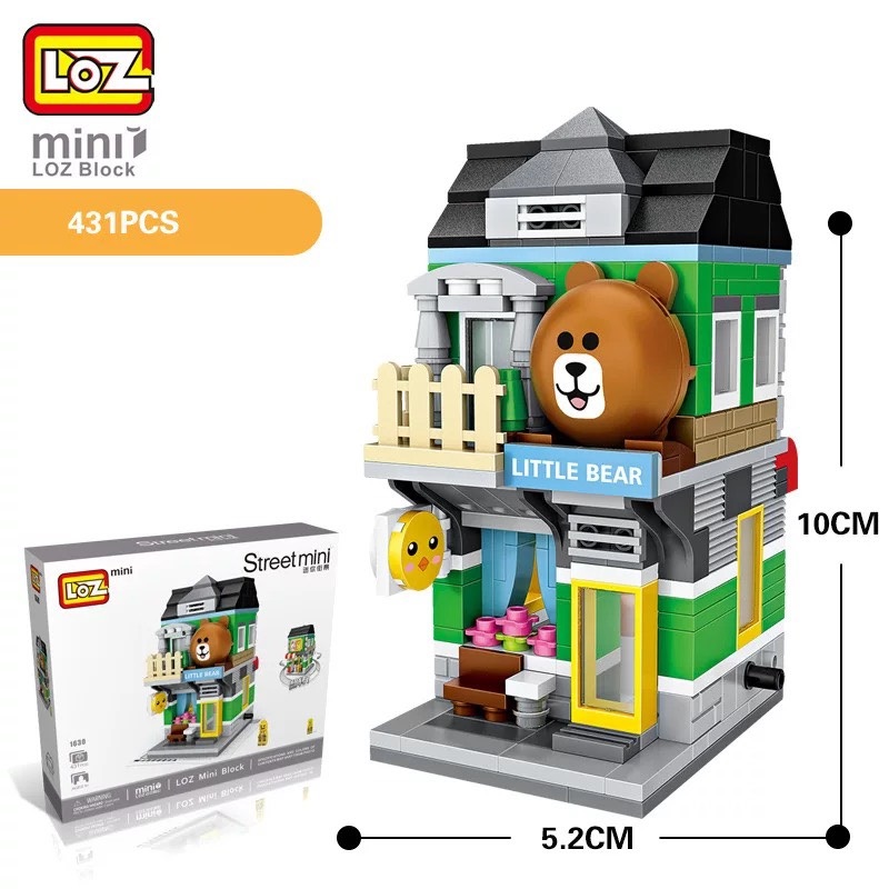 Combo 24 Nhà Phố Nhựa ABS Xếp Hình KaLoz Combo 24 Nhà Phố Nhựa ABS Xếp Hình KaLoz