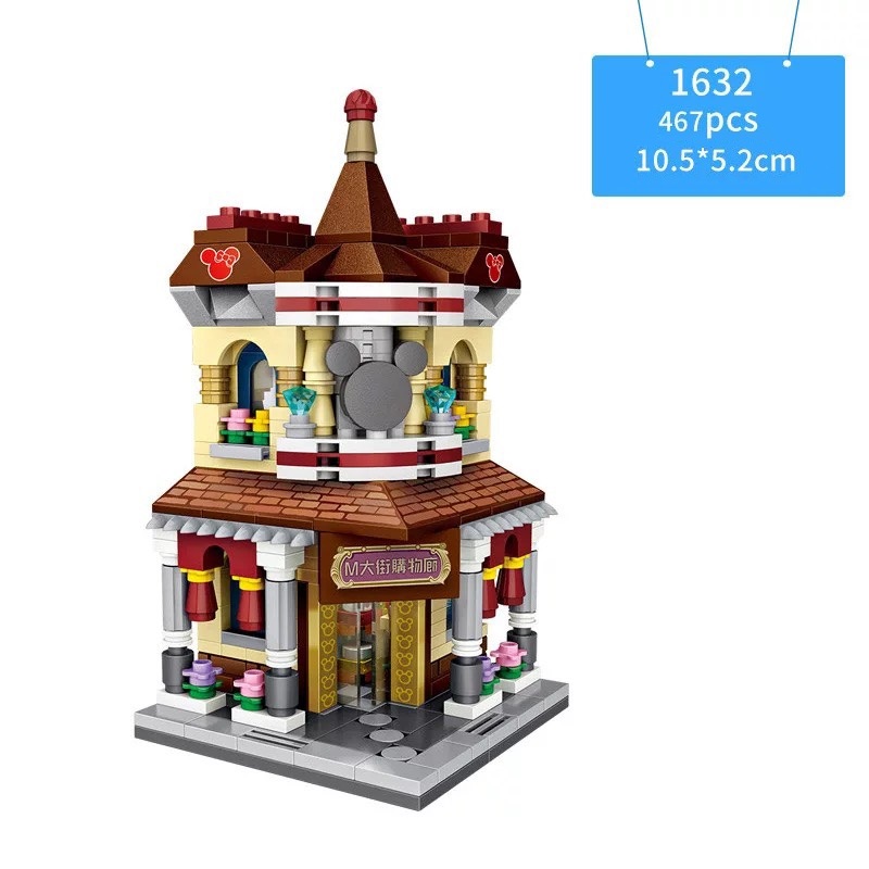 Combo 24 Nhà Phố Nhựa ABS Xếp Hình KaLoz Combo 24 Nhà Phố Nhựa ABS Xếp Hình KaLoz