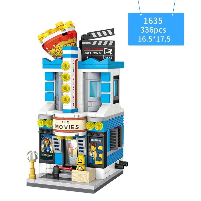 Combo 24 Nhà Phố Nhựa ABS Xếp Hình KaLoz Combo 24 Nhà Phố Nhựa ABS Xếp Hình KaLoz