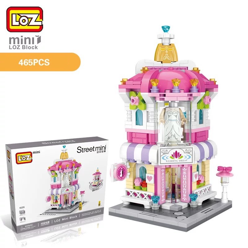 Combo 24 Nhà Phố Nhựa ABS Xếp Hình KaLoz Combo 24 Nhà Phố Nhựa ABS Xếp Hình KaLoz