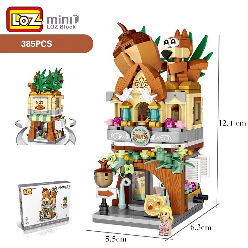 Combo 24 Nhà Phố Nhựa ABS Xếp Hình KaLoz Combo 24 Nhà Phố Nhựa ABS Xếp Hình KaLoz