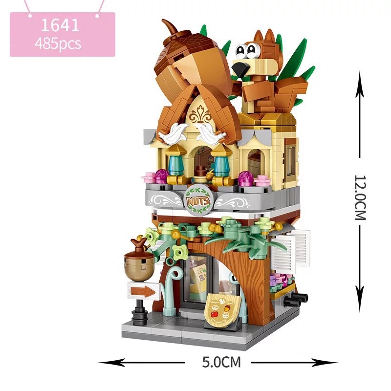 Combo 24 Nhà Phố Nhựa ABS Xếp Hình KaLoz Combo 24 Nhà Phố Nhựa ABS Xếp Hình KaLoz