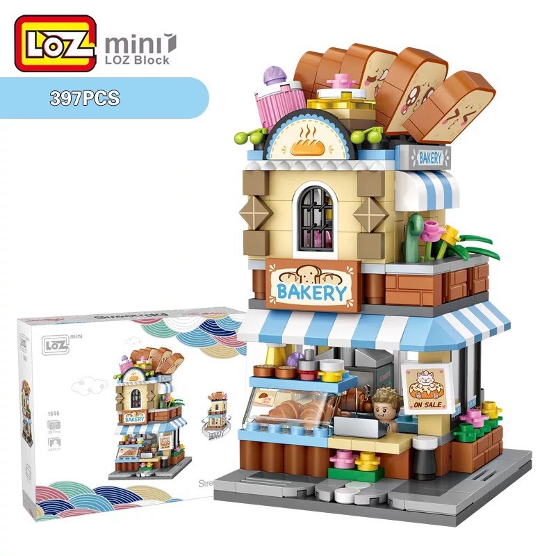 Combo 24 Nhà Phố Nhựa ABS Xếp Hình KaLoz Combo 24 Nhà Phố Nhựa ABS Xếp Hình KaLoz