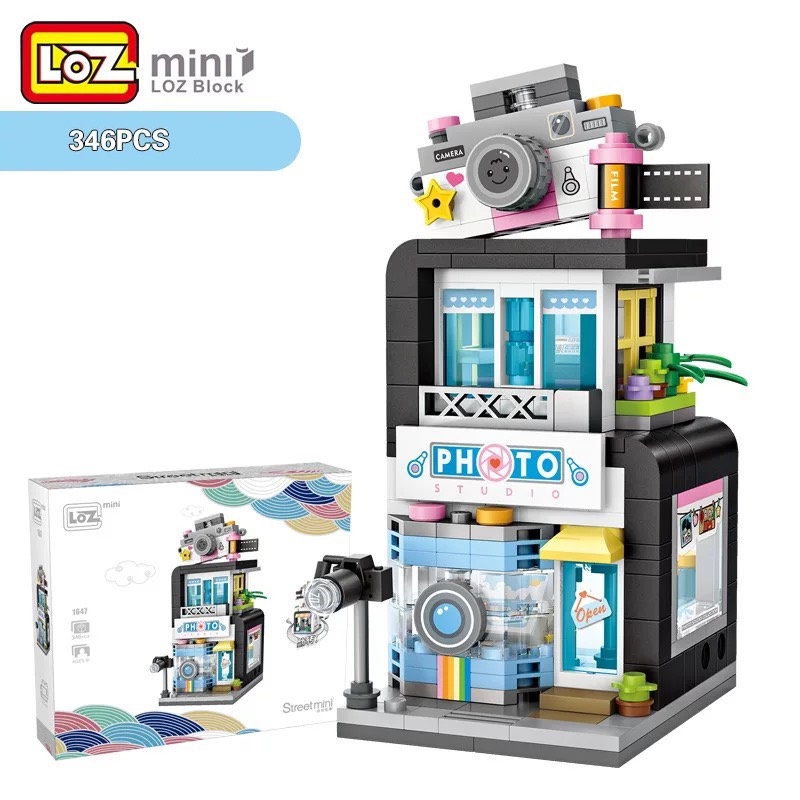 Combo 24 Nhà Phố Nhựa ABS Xếp Hình KaLoz Combo 24 Nhà Phố Nhựa ABS Xếp Hình KaLoz