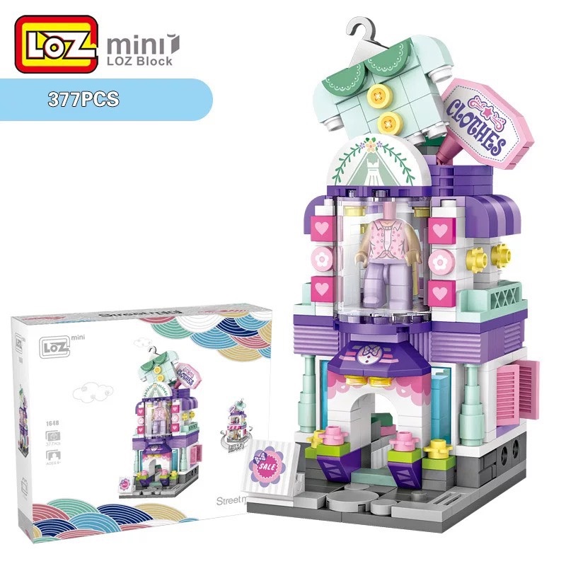 Combo 24 Nhà Phố Nhựa ABS Xếp Hình KaLoz Combo 24 Nhà Phố Nhựa ABS Xếp Hình KaLoz