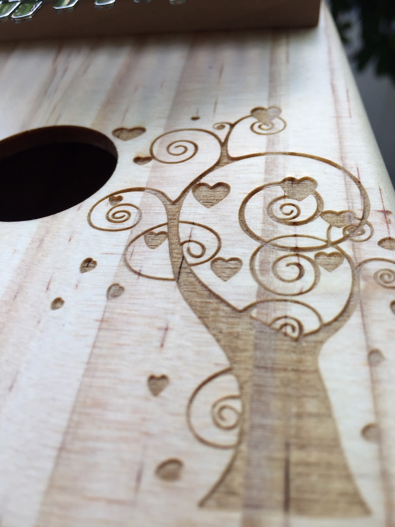 Đàn Kalimba 17 Phím Gỗ Vân Sam Classic KaLinh Đàn Kalimba 17 Phím Gỗ Vân Sam Classic KaLinh